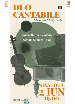 Bistrița: Duo Cantabile - Concert Cameral