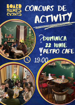 Iasi: Concurs de Activity @ Board Games Events