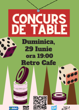 Iasi: Concurs de Table @ Board Games Events