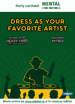 Dress as your favorite artist – Party caritabil Mental Help
