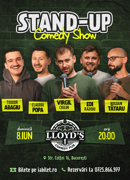 Stand-up Comedy cu Virgil, Rădoiu, Popa, Abagiu & Tătaru