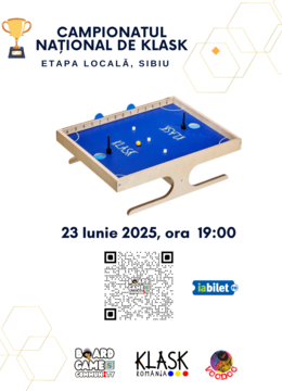 Sibiu: Campionatul national de KLASK - Etapa Locala Sibiu