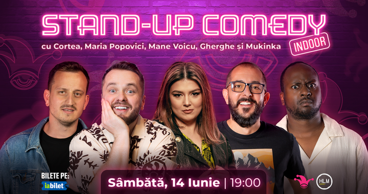 The Fool: Stand-up comedy cu Cortea, Maria Popovici, Mane Voicu, Gherghe și Mukinka