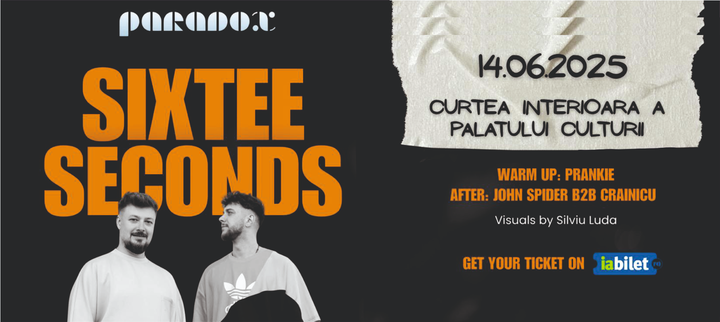 Iasi: Paradox Party - Sixtee Seconds LIVE