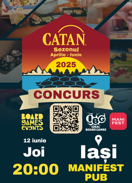 Iasi: Concurs de Catan @ Board Games Events