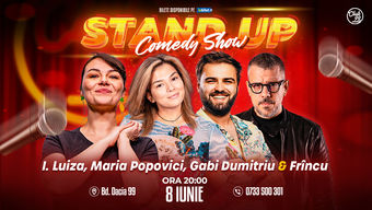 Stand up Comedy cu Ioana Luiza, Maria Popovici, Gabi Dumitriu & Frîncu la Club 99