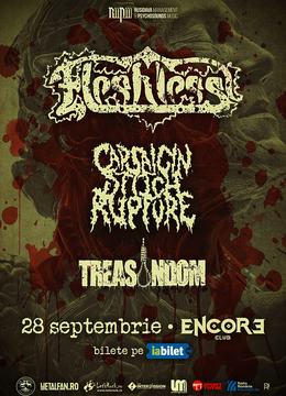 Fleshless, Capsaicin Stitch Rupture, Treasondom live