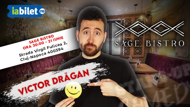 Cluj-Napoca: Show de stand-up cu Victor Dragan