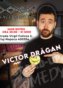 Cluj-Napoca: Show de stand-up cu Victor Dragan