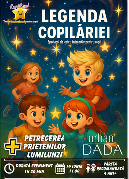 LumiLand: Legenda Copilăriei - Spectacol de Teatru Interactiv +Petrecerea Prietenilor LumiLunzi