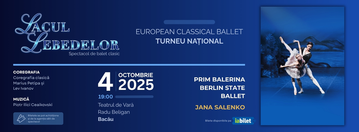 Bacau: Lacul Lebedelor - Turneu Național- European Classical Ballet