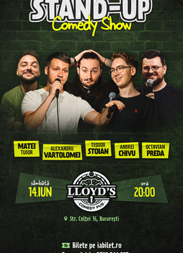 Stand-up Comedy cu Vartolomei, Stoian, Octav, Chivu & Tudor