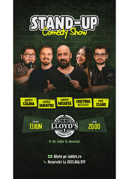 Stand-up Comedy cu Dumitru, Szabo, Nego, Botezatu & Călina