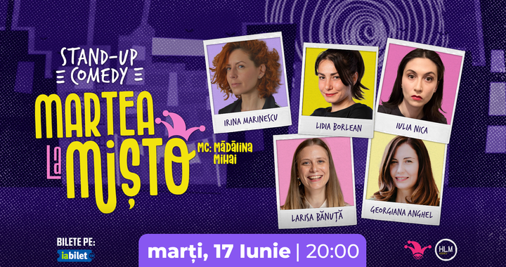 The Fool: Marțea la Mișto cu Irina Marinescu, Iulia Nică, Larisa Bănuță, Lidia Borlean și Georgiana Anghel