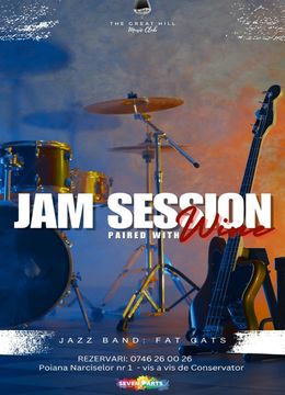 Jam Session Paired with Wine | Jazz Band: Fat Cats