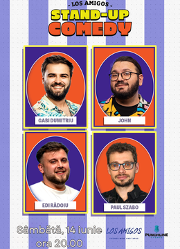 Chiajna: Stand-up Comedy cu Paul Szabo, John, Gabriel Dumitriu și Edi Rădoiu