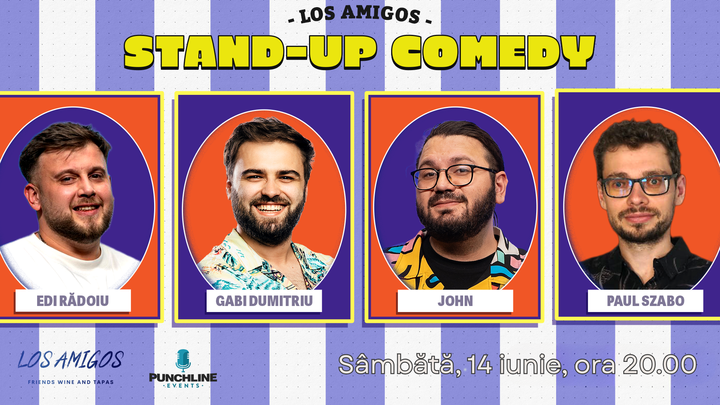 Chiajna: Stand-up Comedy cu Paul Szabo, John, Gabriel Dumitriu și Edi Rădoiu