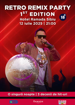 Sibiu: Retro Remix Party cu Geo Da Silva