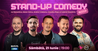 The Fool: Stand-up comedy cu Natanticu, Andrei Ciobanu, Mane Voicu, Claudiu Popa și Gabriel Dumitriu
