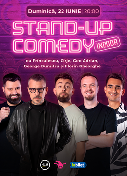 The Fool: Stand-up comedy cu Cîrje, Frînculescu, Geo Adrian, George Dumitru și Florin Gheorghe
