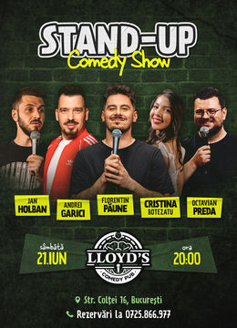 Stand-up Comedy cu Garici, Holban, Octav, Botezatu & Păune