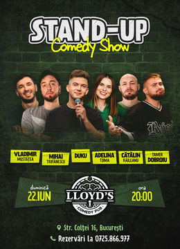 Stand-up Comedy cu Adelina, Duku, Tamer, Trifănescu, Mustățea & Răileanu