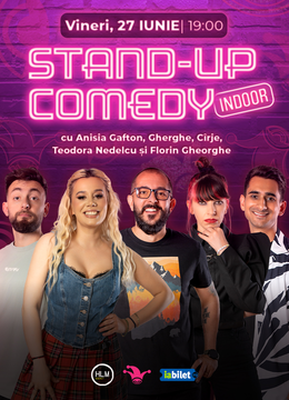 The Fool: Stand-up comedy cu Anisia, Teodora Nedelcu, Cîrje, Gherghe și Florin Gheorghe