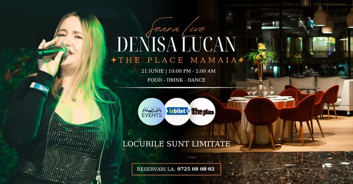 Constanta: Live Music Night cu Denisa Lucan