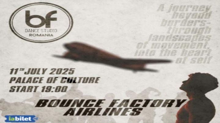 Targu Mures: Showcase – “Bounce Factory Airlines” – un spectacol despre călătoria interioară