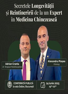 Secretele Longevității si Reîntineririi de la un Expert in Medicina Chinezească