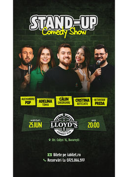 Stand-up Comedy cu Octav, Popică, Adelina,Gheorghiu & Botezatu
