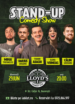Stand-up Comedy cu Darius, Voineag, Gheorghiu, Trifănescu & Abagiu