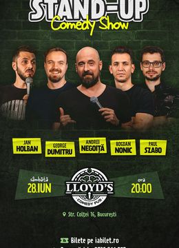 Stand-up Comedy cu Szabo, Dumitru, Nonic, Nego & Holban