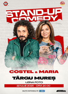Targu Mures: Costel și Maria Popovici - Stand Up Comedy Show