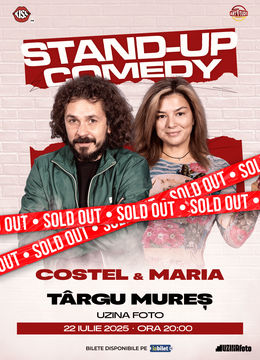 Targu Mures: Costel și Maria Popovici - Stand Up Comedy Show