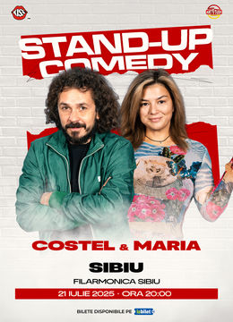 Sibiu: Costel și Maria Popovici - Stand Up Comedy Show