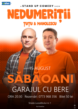 Sabaoani: Stand-up Comedy - Dan Tutu si Cristi Manolescu