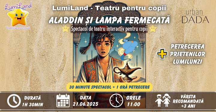 LumiLand - Aladdin si Lampa Fermecata