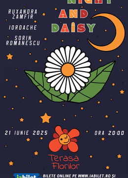"Night and Daisie" - Jazz concert cu Ruxandra Zamfir, Romanescu și Iordache