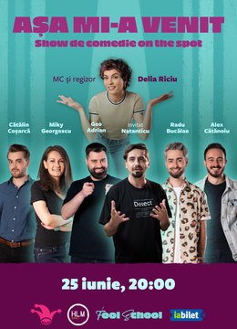 The Fool: Așa mi-a venit! | Show de comedie on the spot