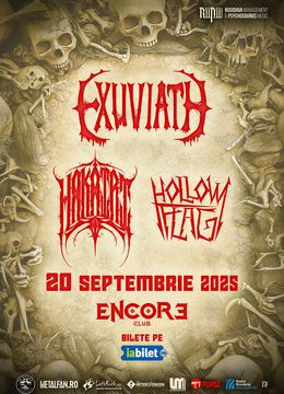 Exuviath, Hakairi, Hollow Flag live in Encore
