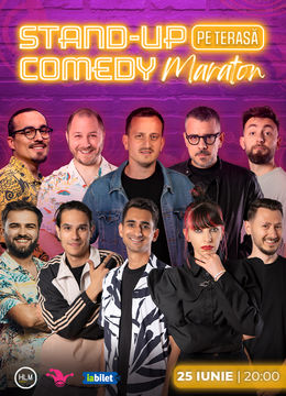 The Fool: Stand-up comedy Maraton pe Terasă cu Frînculescu, Mincu, Mane Voicu, Bogdan Mălăele, Cîrje, Florin Gheorghe, Popinciuc, Teodora Nedelcu, Claudiu Popa si Gabriel Dumitriu