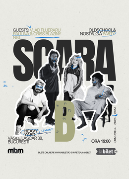 Party ca la Scara B cu Paulina, Criss Blaziny, Vlad Flueraru și Niki