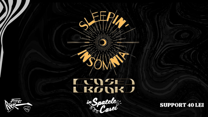 Timisoara: Sleepin' Insomnia | Lansare album Dawn of the After | Special Guest: Closed Book