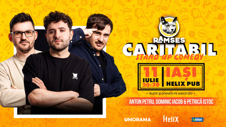 Iasi: Stand-up Comedy CARITABIL