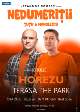 Horezu: Stand-up Comedy - Dan Tutu si Cristi Manolescu
