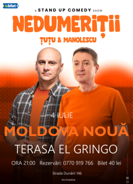 Moldova Noua: Stand-up Comedy - Dan Tutu si Cristi Manolescu