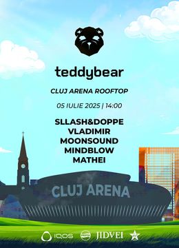 TEDDYBEAR Goes To CLUJ - ROOFTOP GARDEN