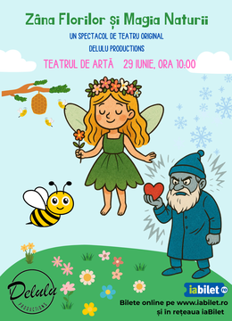 Zâna Florilor și Magia Naturii – Teatru pentru copii interactiv