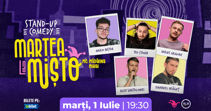 The Fool: Marțea la Mișto cu Mario Nistor, Teo Stoian, Darius Grigorie, Alex Vartolomei și Emanuel Drăguț